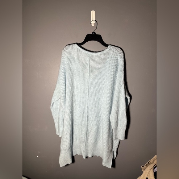 Intimately Free People C.O.Z.Y Waffle Wool Blend Pullover Size M/L - Picture 4 of 5